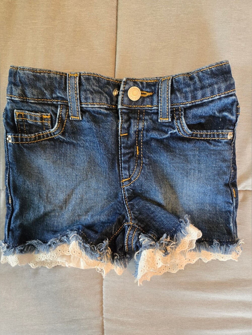 Cat and Jack Toddler Girl Jean Shorts- size 3T